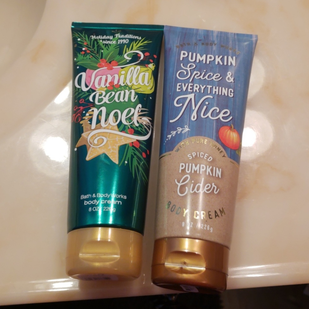 Bath and body works cream